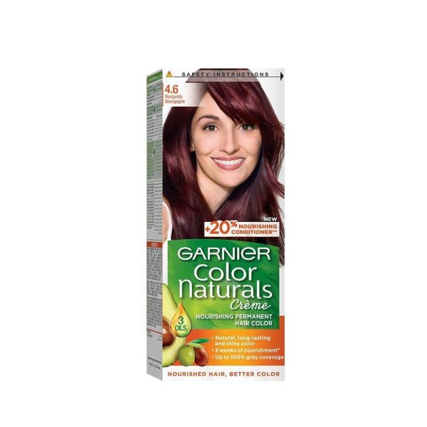 غارنييه كولور ناتشورالز صبغة شعر - برغندي 4.6