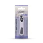 ⁦تيتانيا قصافة أظافر مطلية بالكروم - 9 سم⁩ - الصورة ⁦6⁩