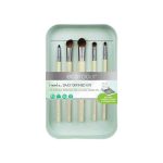 ايكوتولز  مجموعة من 5 فرش مكياج يومية محددة  للعيون ، مع صينية تخزين  (1627)