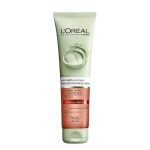 لوريال غسول مقشر بالطين النقي والطحالب الحمراء منظف ومقشر للبشرة - 150 مل