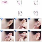 ⁦دودو ليبل لصقات شد الوجه الكورية - 40 لصقة⁩ - الصورة ⁦5⁩