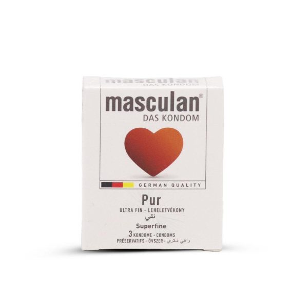 ماسكولان واقي ذكري بور نقي - 3 حبة