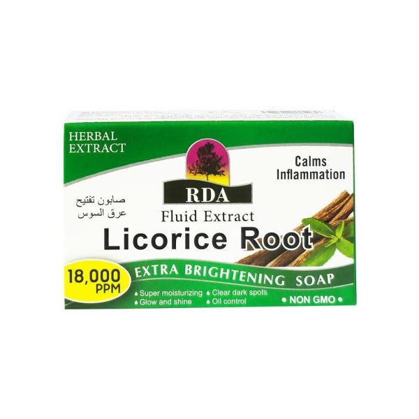 صابون تفتيح عرق السوس ار دي ايه