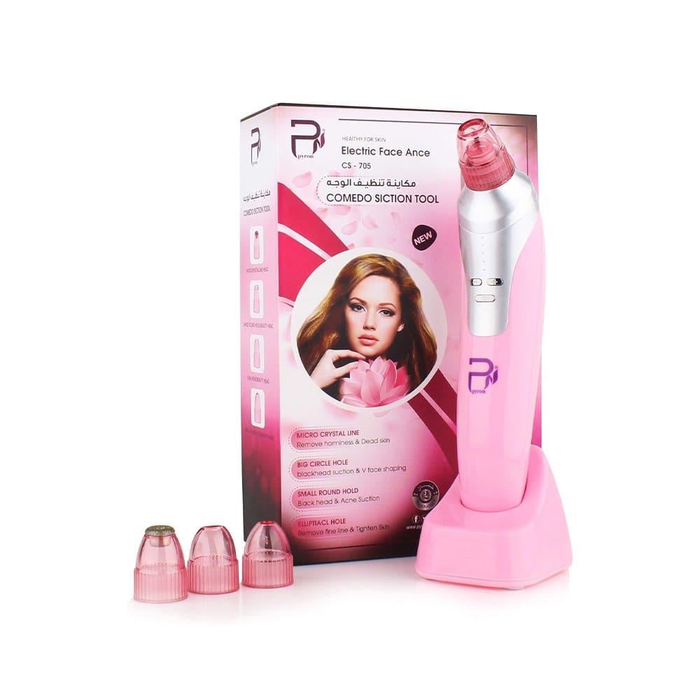 b35559a0-f398-4542-aff5-335dd8ec7621-1000x1000-bTW6mZQtL6yfXYSD5PAeIjixRIjfZVBc5zRnVwnJ.jpg بايرون جهاز تنظيف المسام وشفط الرؤوس السوداء مع 4 رؤوس - CS-705 وردي - الصورة 1