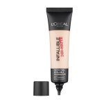 ⁦لوريال باريس انفاليبل كريم أساس 24 ساعة غير لامع لون 10 بورسلين - 35 مل⁩ - الصورة ⁦2⁩