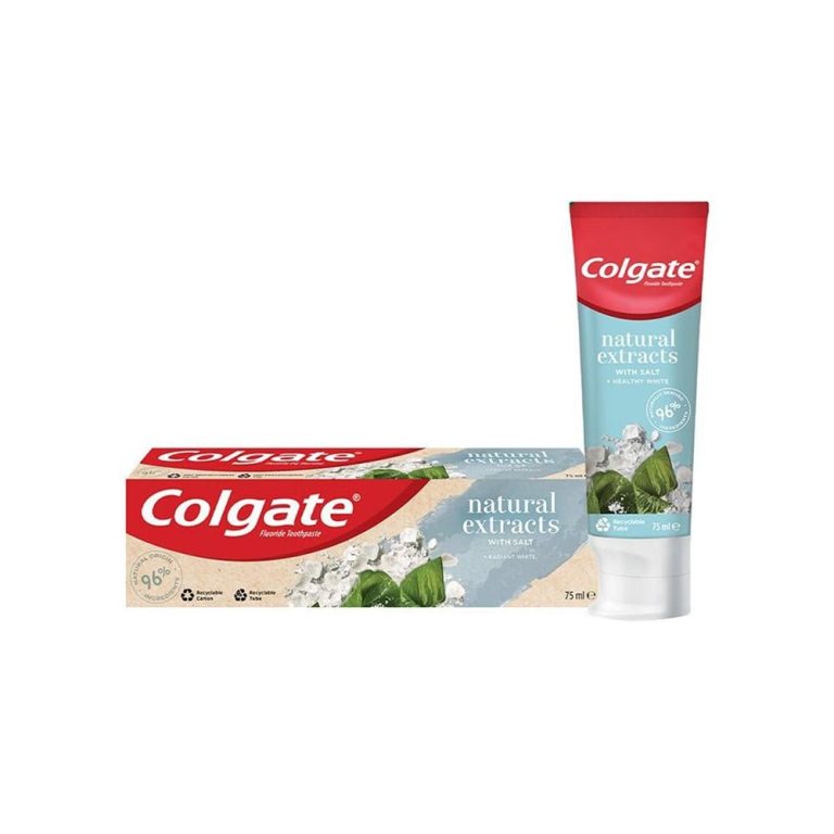 كولجيت معجون أسنان بالملح ومستخلصات طبيعية 75 مل