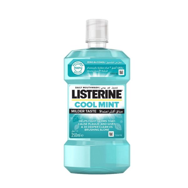 ليسترين كول منت غسول فم يومي بالنعناع البارد - 250 مل