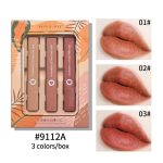 ⁦هنج فانج مجموعة احمر الشفاه لايت سويت لوف فيلفيت ميست - 3 لون 9112A⁩ - الصورة ⁦2⁩