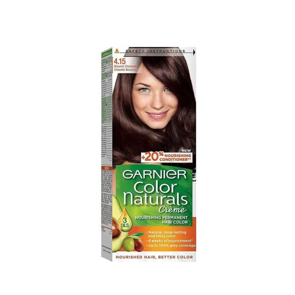 غارنييه كولور ناتشورالز صبغة شعر  - شوكولاتة براوني 4.15
