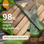 ⁦جونسون شامبو ناتشورالي للبشرة الحساسة مع صبار الألوفيرا العضوي - 395 مل⁩ - الصورة ⁦2⁩