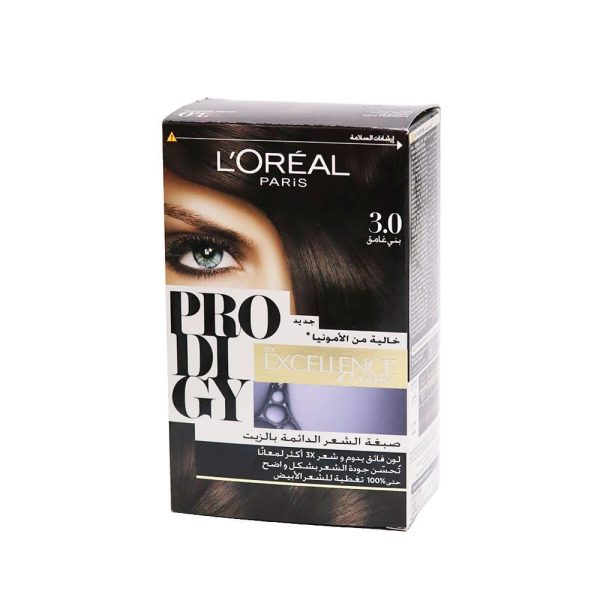 لوريال باريس بروديجي صبغة شعر - بني غامق 3.0