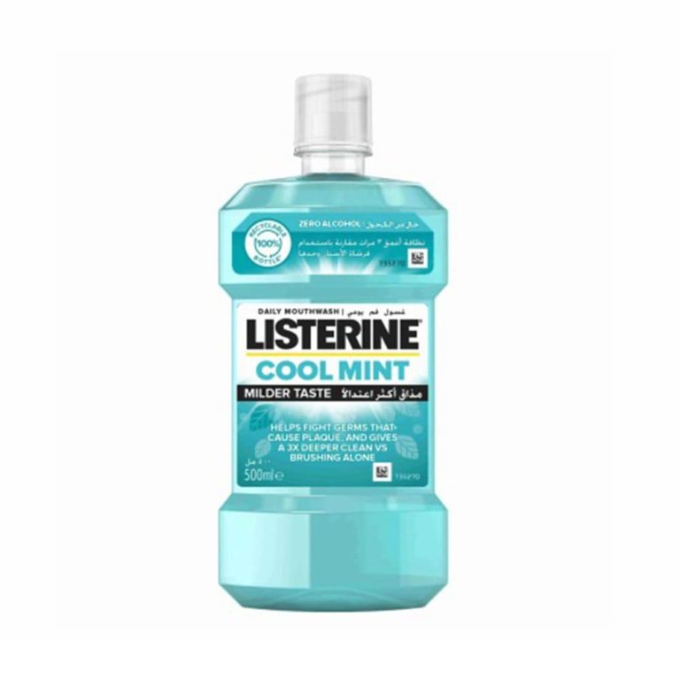 ليسترين كول مينت غسول فم يومي بالنعناع المنعش 500 مل