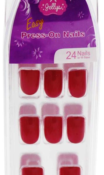 جليز ايزي برس 24 اظافر صناعية لاصقة 10 مقاسات JE60-014