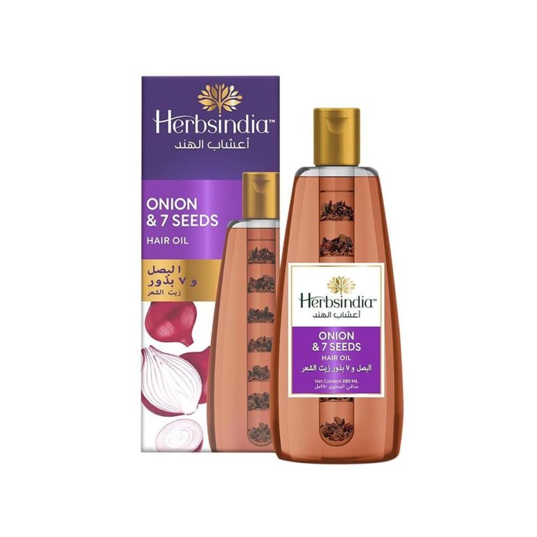 أعشاب الهند زيت شعر بالبصل والبذور