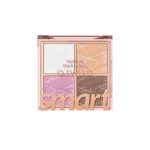 باليت إضاءة وأحمر خدود وردي