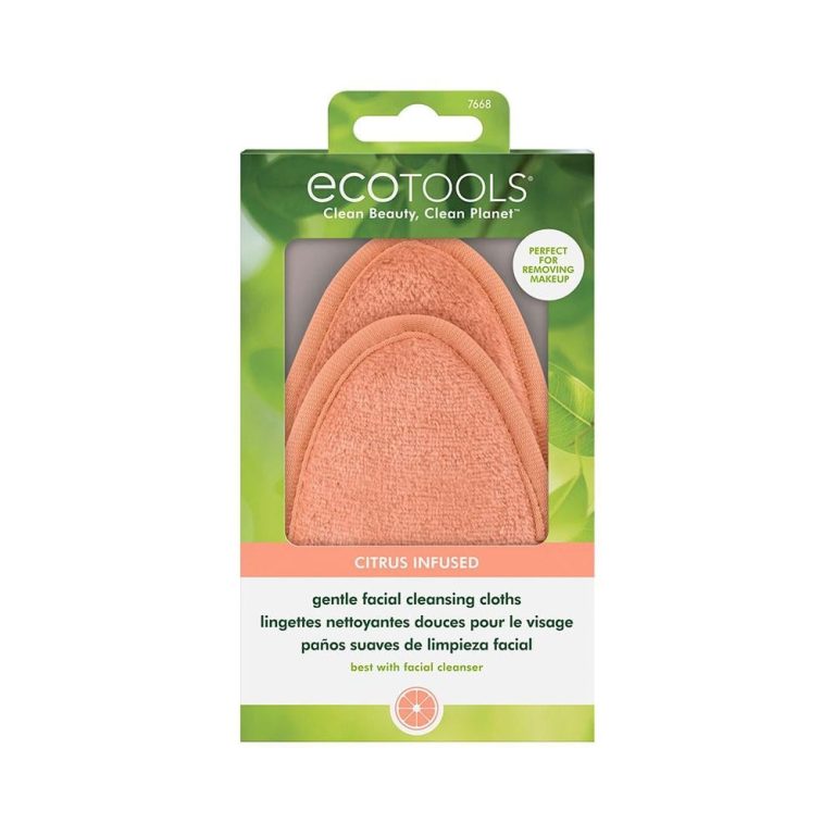 ايكوتولز مناشف لطيفة لتنظيف الوجه بالحمضيات