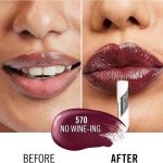 ⁦ريميل لندن احمر شفاه سائل لاستينج بروفوكاليبس رقم 570 نو واين إنج⁩ - الصورة ⁦5⁩