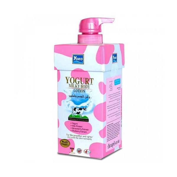 يوكو لوشن للجسم بالحليب والزبادي 400 مل