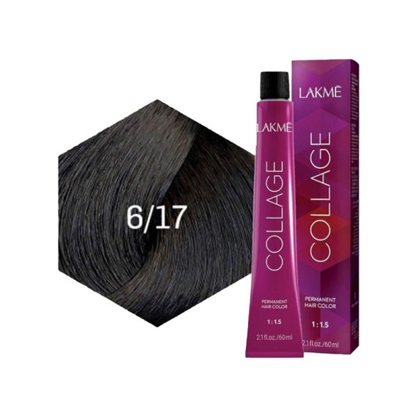 لاكمي كولاج كلير صبغة شعر - اشقر رمادي غامق 6/17