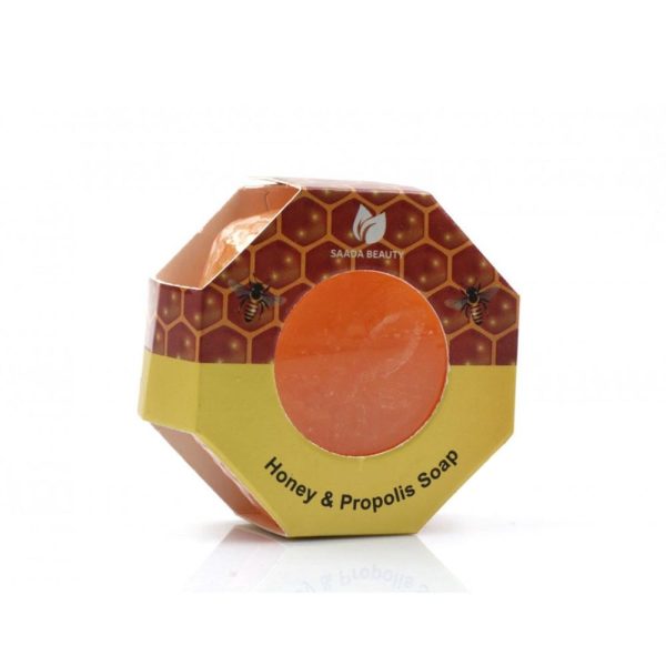 صابون بمستخلص عسل وعكبر
