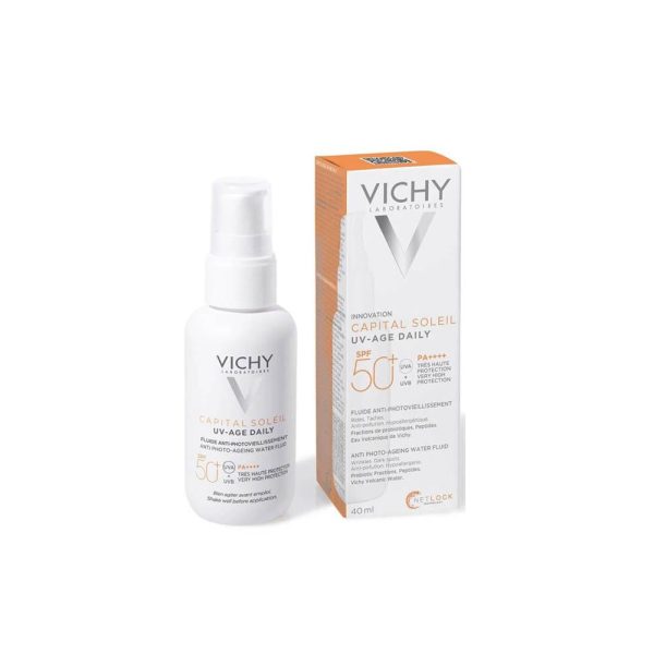 فيشي كابيتال سولاي سائل مقاوم لتقدم سن البشرة 50