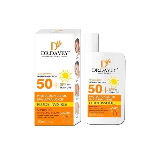 كريم تبييض واقي شمس 50 دكتور ديفي