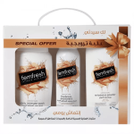 فيم فريش مجموعة العناية الصحية الخاصة بالسيدات للمناطق الحميمة - 3 منتجات