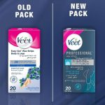 ⁦ڤيت شرائط الشمع إيزي-جل لإزالة الشعر للبشرة الحساسة - 20 شريط⁩ - الصورة ⁦2⁩