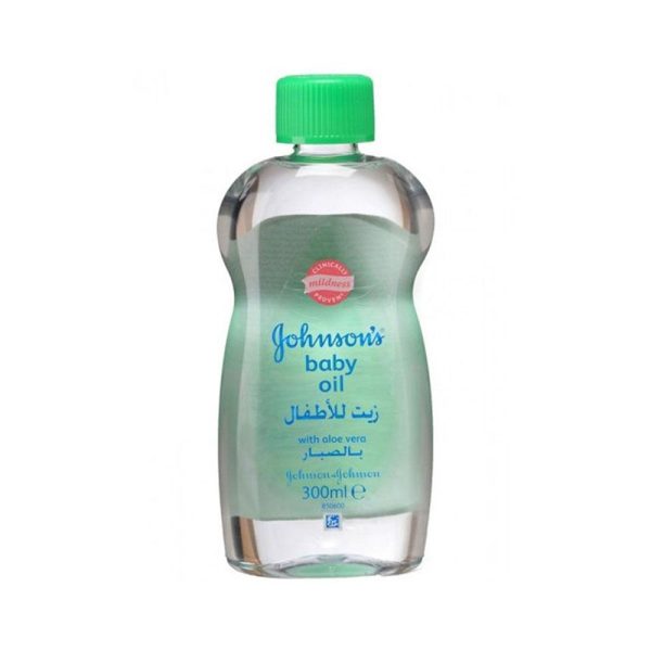 جونسون زيت للاطفال بالصبار 300 مل