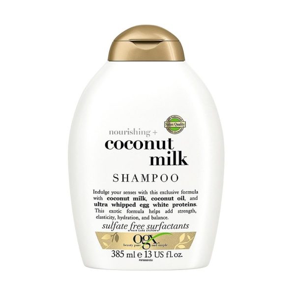 او جي اكس شامبو حليب جوز الهند 385 مل