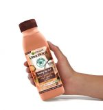 ⁦غارنييه شامبو ألترا دوكس لتنعيم الشعر الجاف والعنيد 350 مل⁩ - الصورة ⁦2⁩