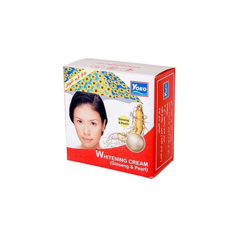 يوكو كريم تبييض البشرة جينسنغ ولؤلؤ 4 جم
