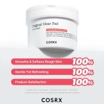 ⁦كوسركس وسادات قطنية اوريجينال كلير للعناية بالبشرة - 70 وسادة⁩ - الصورة ⁦4⁩