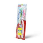 ⁦كولجيت فرشاة أسنان ماكس وايت متوسطة النعومة 1+1 مجانا⁩ - الصورة ⁦3⁩