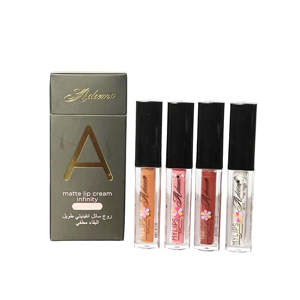 cd336bcf-7878-4c35-9fe4-4271a00fe702-1000x1000-yvNgE3scrydGYZ86XRMTSQaNX1NCNaVg6VmRyX88.jpg اديم مجموعة روج سائل 4*1 - 2x4 مل - الصورة 1