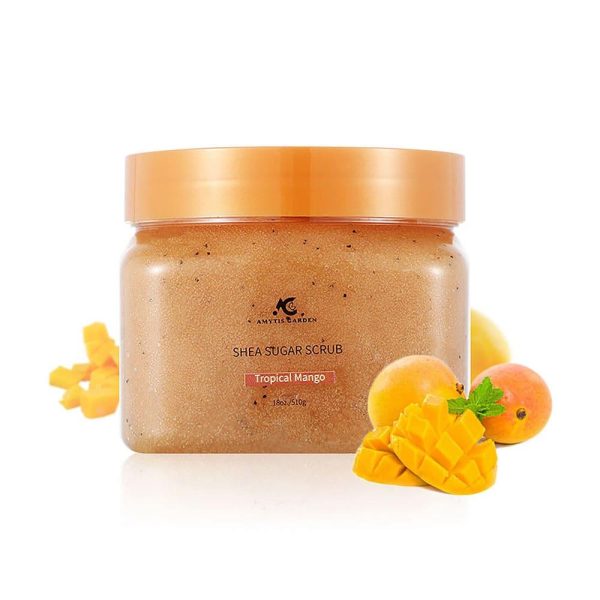اميتس جاردن مقشر الشيا والسكر بخلاصة المانجو الاستوائية - 510 جم