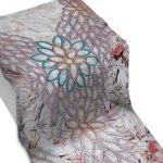 ⁦قماش مخور حرير اندونيسي مشجر - بنفسجي فاتح⁩ - الصورة ⁦2⁩