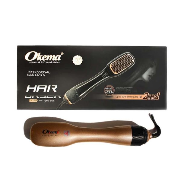 اوكيما فرشاة تجفيف وتصفيف