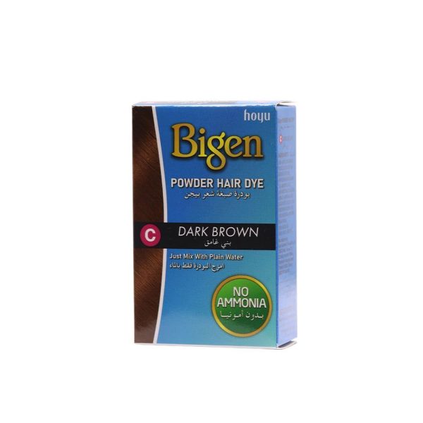 بيجن صبغة شعر بودرة بني غامق