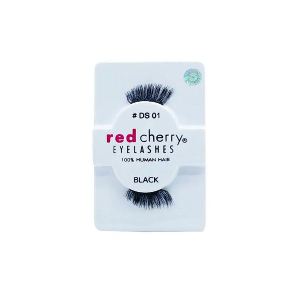 رموش سوداء طويلة كثيفة