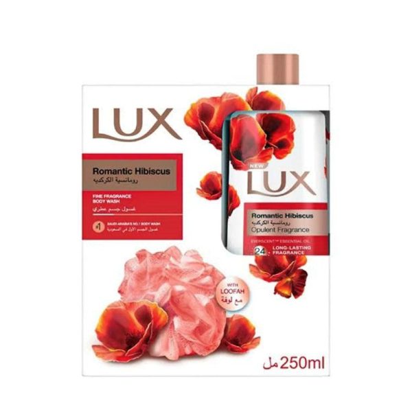 غسول جسم رومانتيك بالكركديه الناعم