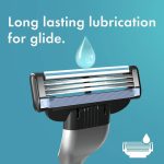 ⁦جيليت ماك 3 ماكينة حلاقة للرجال 3 شفرات⁩ - الصورة ⁦8⁩