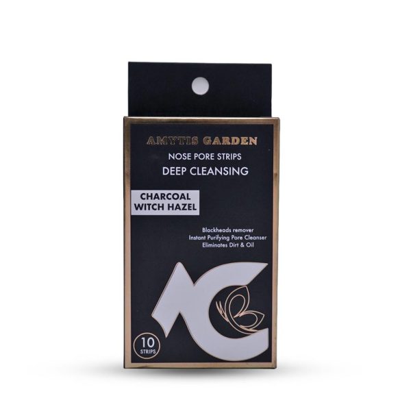 اميتس جاردن شرائح تنظيف عميق للأنف بالفحم - 10 لصقات