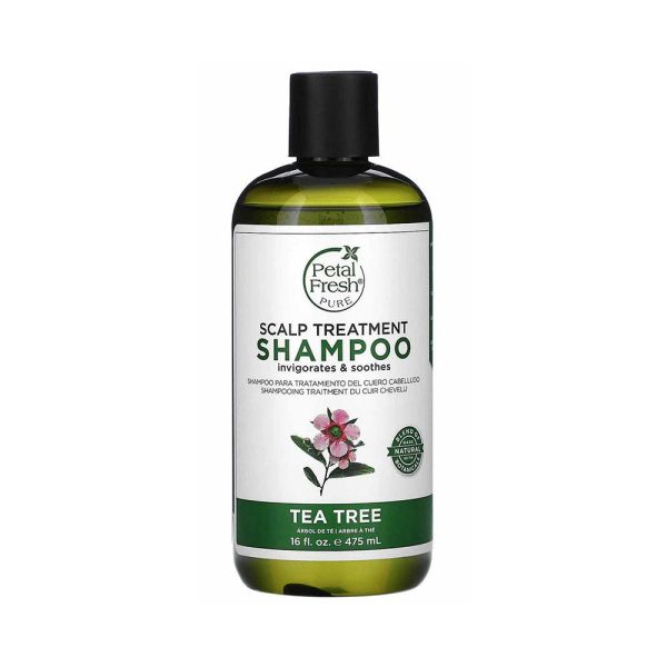 شامبو علاج فروة الرأس بشجرة الشاي