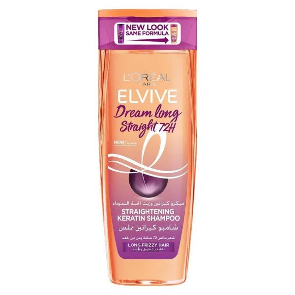 لوريال باريس إلفيف شامبو بانسيابية الكرياتين لتمليس الشعر - 200 مل