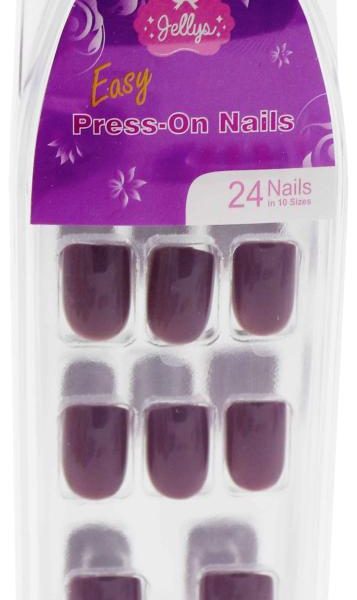 جليز ايزي برس 24 اظافر صناعية لاصقة 10 مقاسات JE60-011