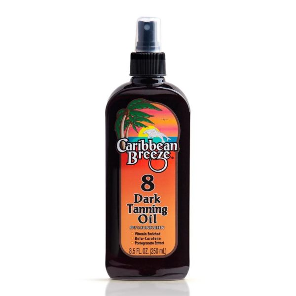 كاريبيان بريز زيت تسمير SPF8