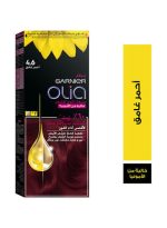 ⁦غارنييه اوليا صبغة شعر خالية من الامونيا - أحمر غامق 4.6⁩ - الصورة ⁦4⁩