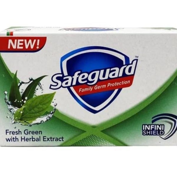 سيفجارد صابون  الأخضر المنعش بخلاصة الأعشاب 130جم