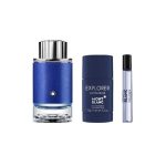 مونت بلانك مجموعة إكسبلورر الترا بلو - 3 قطع